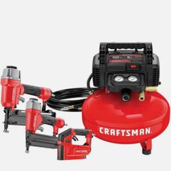 6 Gallon Pancake Compressor Combo Kit 3 Tool CMEC3KIT Power & Hand Tools