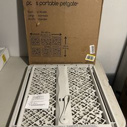 MYPET North States 40” Paws Portable Pet Gate: Made in USA, Expands & Locks in Place with No Tools. Pressure Mount. Fits 26"-40" wide (23" Tall, Light