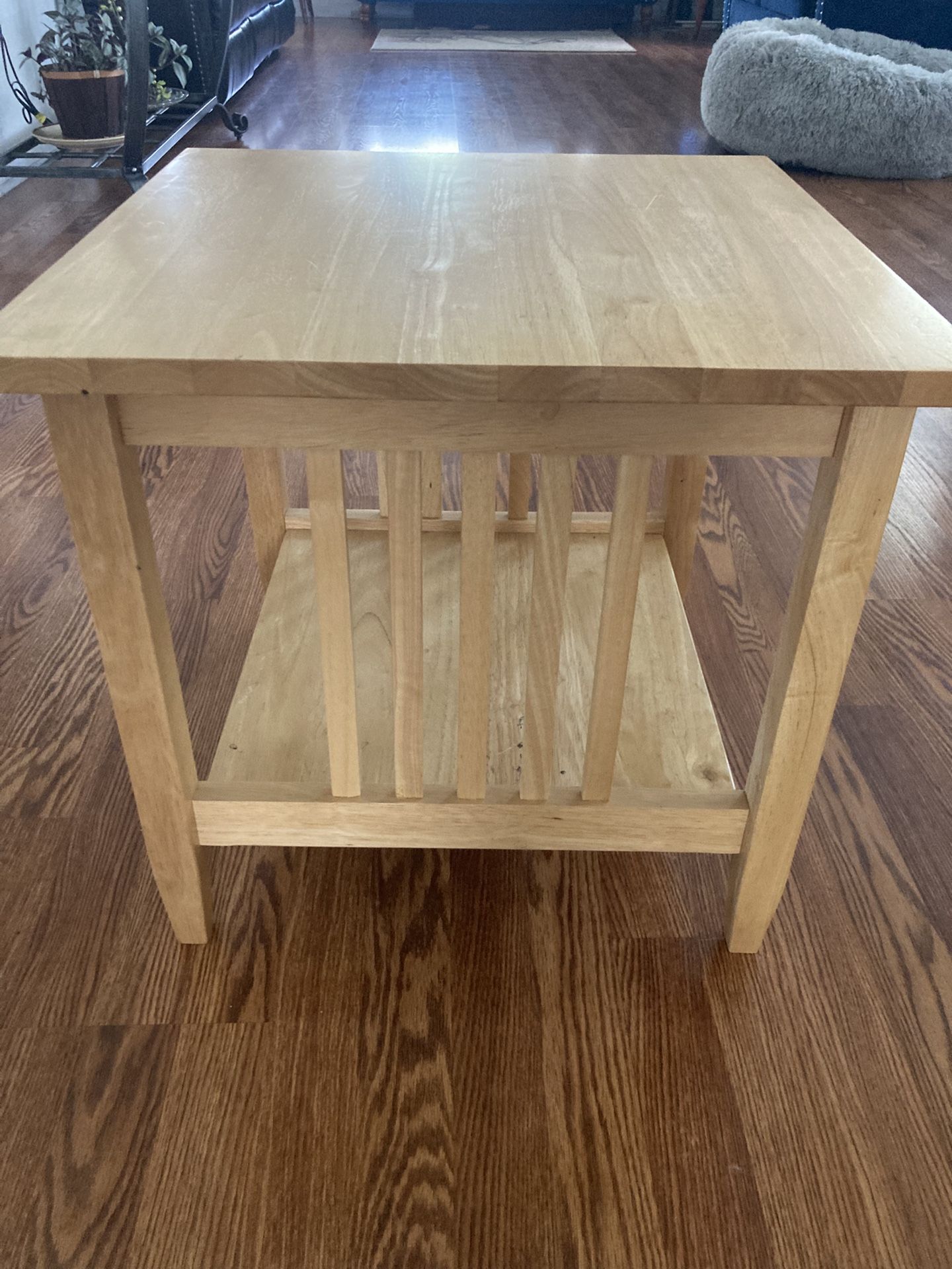 Solid Maple Wood Table Almost New