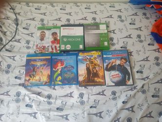 Xbox one games/movies