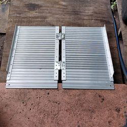 Aluminum ramp  wheelchairs