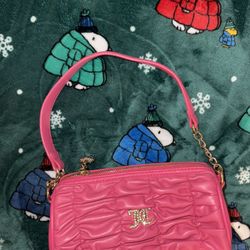 Pink Juicy Couture Barrel Shoulder Bag
