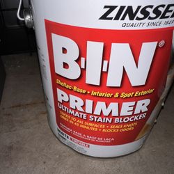 Zinsser BIN 3 Gallons “New” 