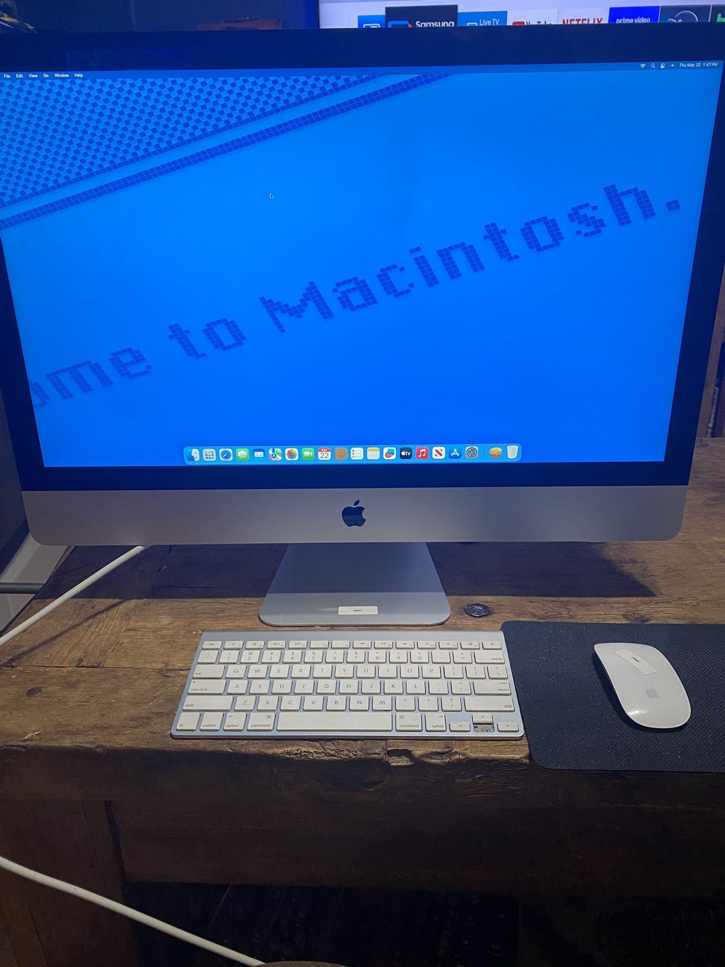 iMac 27 Inch With Sequoia 15.5 macOS Intel Core i5 And 8Gb Of RAM 1Tb Hard Drive - You Pick Up In DHS