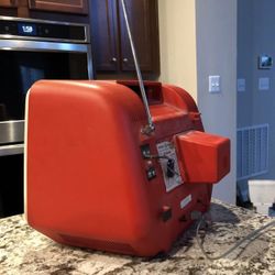 Vtg Atomic General Electric Portable Television