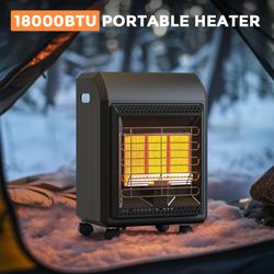 Portable Propane Heater (6000–18000 BTU)