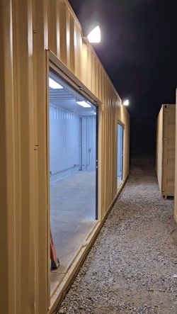 40FT HC Roll Up Doors Lights 
