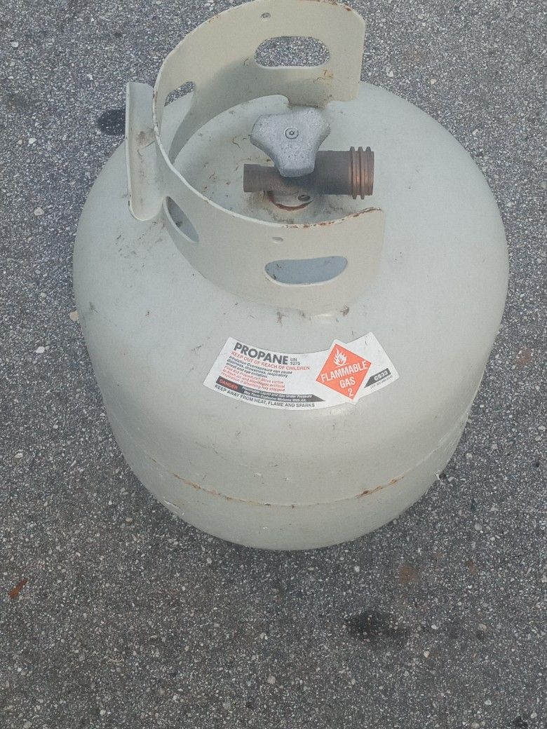 Empty 20 Lb Propane Tank To Be Used As A Trade In