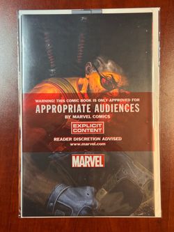 Marvel Blade #1 Red Band Variant Cover Edition | E.M. Gist Red Band Virgin cover