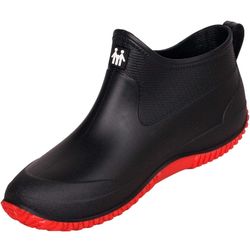 SMajong Rain Boots for Women Waterproof Garden Shoes Men Anti Slip Rubber Ankle Boots Car Wash Shoes Women's Rain Footwear size mens 10.5 womens 12  $