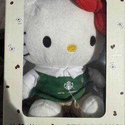 Hello Kitty Starbucks Plushi