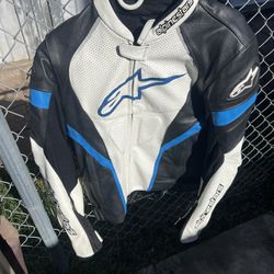  AlpineStars  Bionic Race Leather Jacket