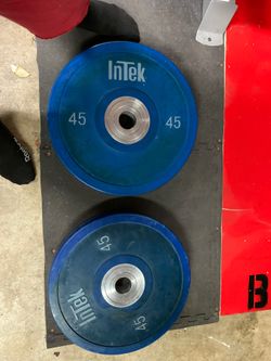 45s bumpers plates