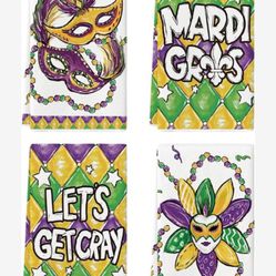 Mardi Gras Towels 