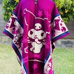 Adult Size Kuromi Poncho, 