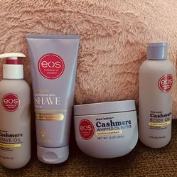 EOS Vanilla Cashmere Oil And Cream Set