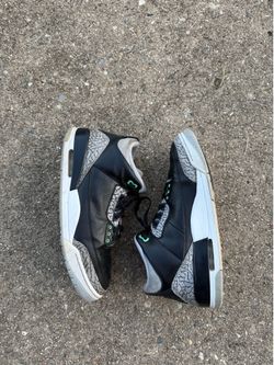 Jordan 3 GREEN GLOW SZ 12 NO BOX