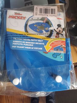 Travel potty chair
