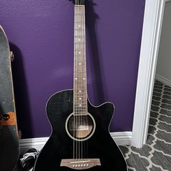 ibanez acoustic electric guitar