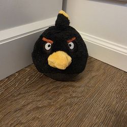 Angry Birds Black Bomber Bird Plush