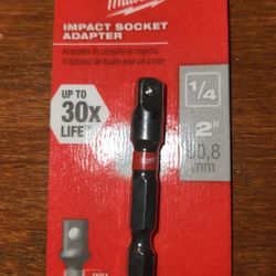 Milwaukee Impact Socket Adapter 