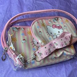3 Piece Makeup Bag