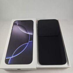 iPhone 16 Pro Max 256GB White Titanium Unlocked Sealed 