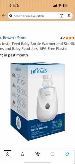 Dr. Brown's Insta-Feed Baby Bottle Warmer