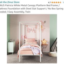  Twin Canopy Bed