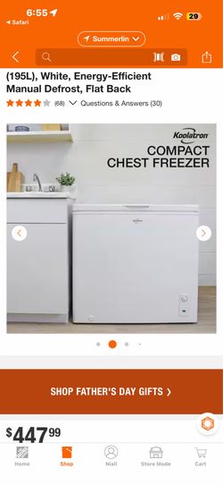 Chest freezer 1yr old works perfect