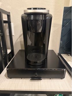 Keurig Coffee Maker Bundle with Pods & K-Cup Storage