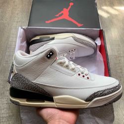 Air Jordan 3 White Cement 