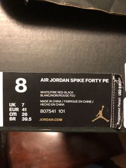 New Jordan’s size 8