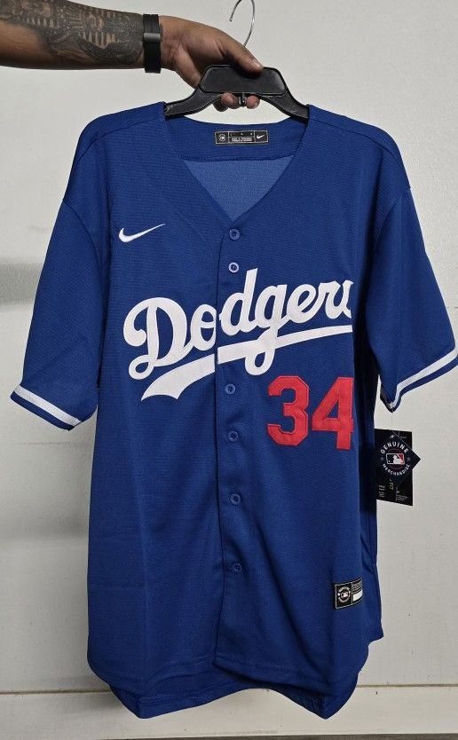 Jersey Dodgers Valenzuela Champions 2025