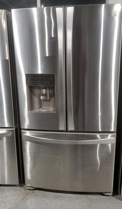 Kenmore 3 Door Stainless Steel Refrigerator
