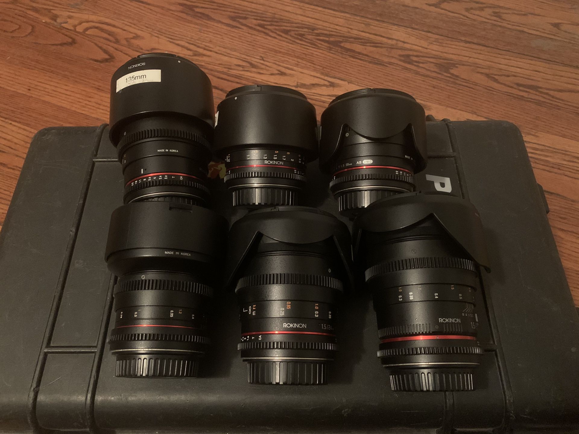 Rokinon Cine DS Lens Kit for Canon EF Mount