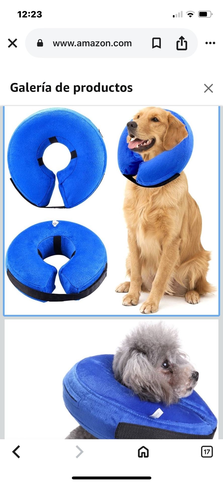 Dog Inflatable Collar XL 