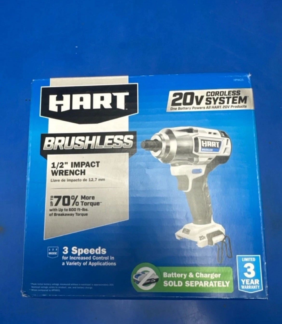 HART TOOL HPIW25 1/2" IMPACT WRENCH (I-12484)