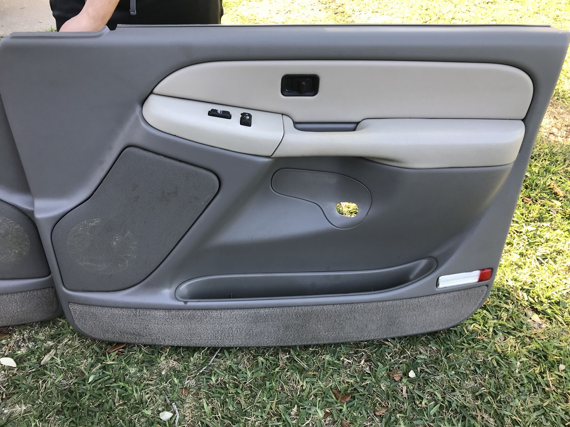 99 02 Chevy Silverado front doors panels for Sale in Houston TX