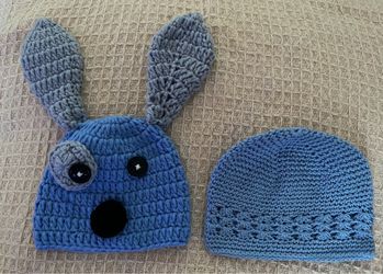 Handmade baby hats