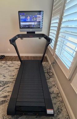 Peloton Tread+ (Slat‑Belt) + 4‑Yr Warranty + Peloton Dumbbells