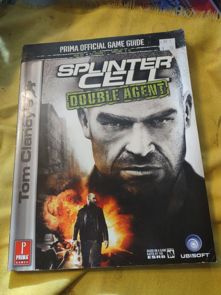 Prima Strategy Guide For Tom Clancy Splinter Cell Double Agent Amazing