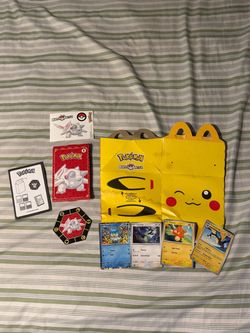 McDonald's Pokémon Match Battle Happy Meal Set