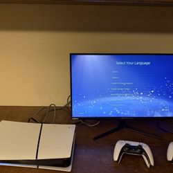 Ps5 Digital And Sceptre Gaming Monitor