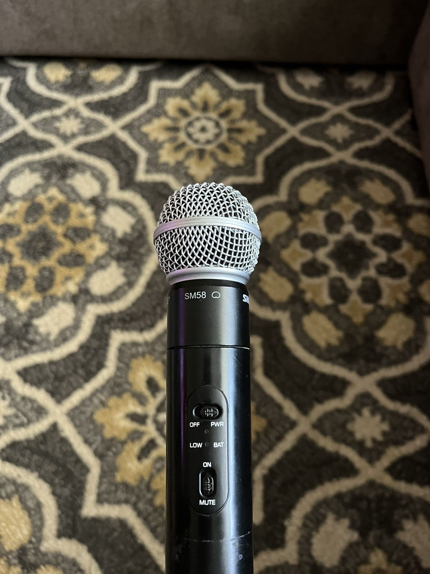 Wireless Shure Sm58 Microphone 