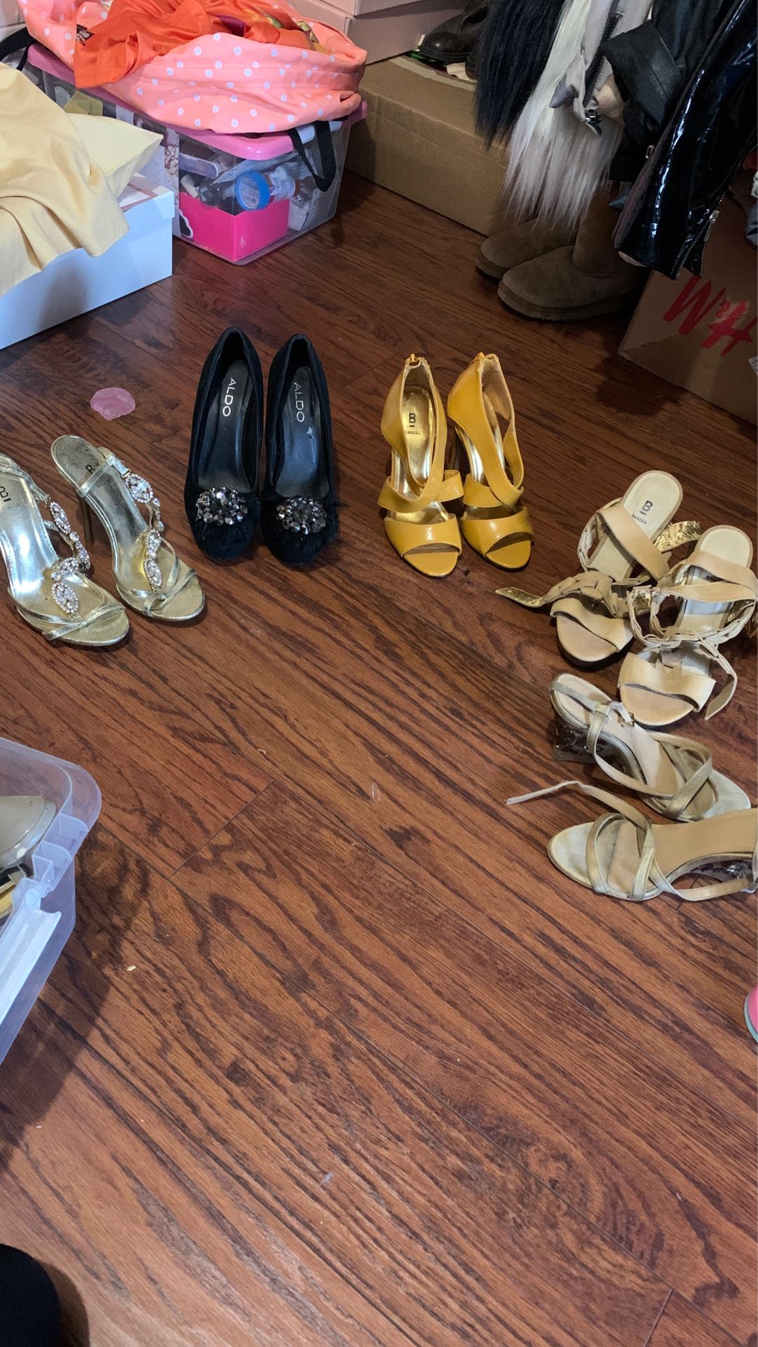 Heels $20 for all. Size 5