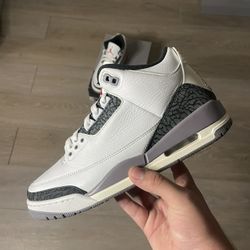 VNDS Grey Cement 3s (Sz 9)