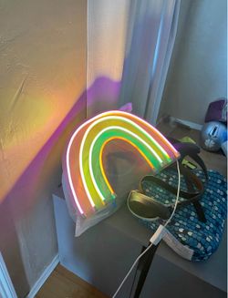 LED rainbow light sign