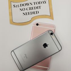 Apple IPhone 6s Unlocked - Payment Plan Available, No Credit Needed 