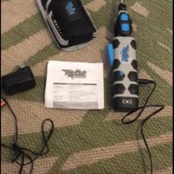 Rechargeable screwdriver! Needs 1 lithium battery. Retail $170